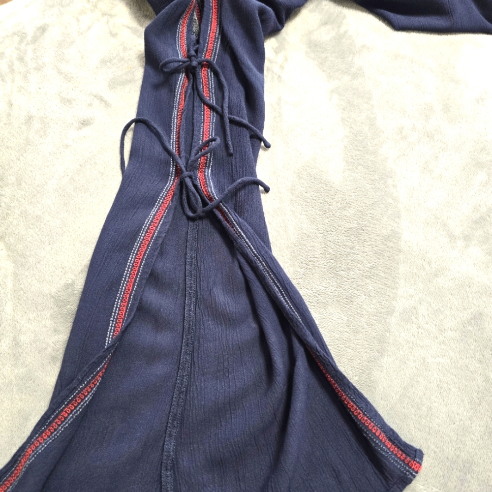 2/$30 Abercrombie & Fitch Embroidered Womens‎ Top Size XS Southwestern - Picture 9 of 12